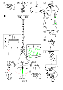 Manual Eglo 82742 Lampă