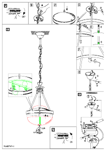 Manuale Eglo 82747 Lampada