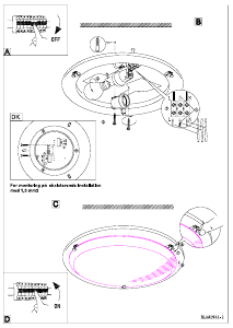 Manuale Eglo 82941 Lampada