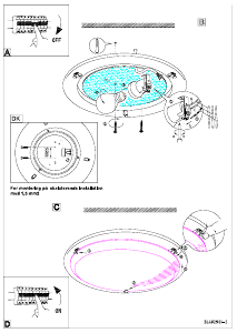 Manual Eglo 83159 Lampă