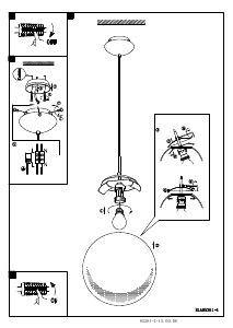 Manual Eglo 85263 Lampă