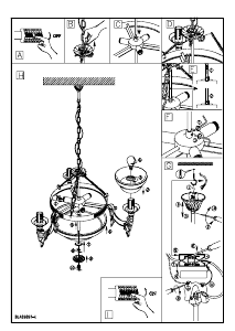 Manuale Eglo 85857 Lampada