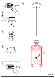 Manuale Eglo 85977 Lampada