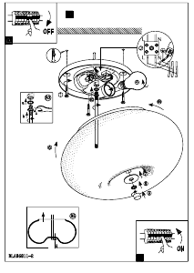 Manuale Eglo 86811 Lampada