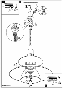 Mode d’emploi Eglo 87055 Lampe