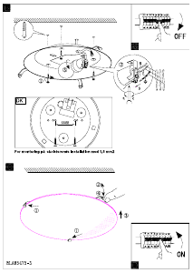 Mode d’emploi Eglo 87284 Lampe