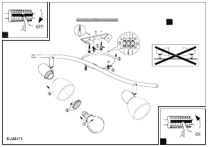 Manuale Eglo 88473 Lampada