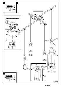 Manual Eglo 89834 Lampă