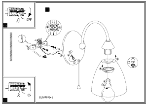 Manuale Eglo 89898 Lampada