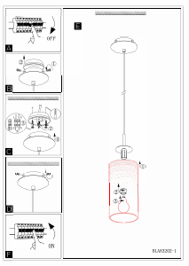 Manual de uso Eglo 90047 Lámpara