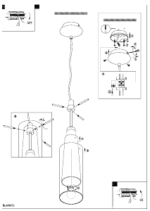 Manual Eglo 90304 Lampă