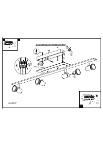 Manual Eglo 90917 Lampă