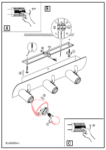 Manual Eglo 90985 Lampă