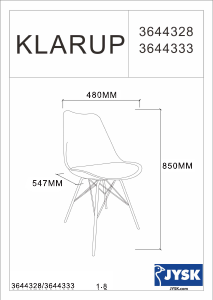 Εγχειρίδιο JYSK Klarup Καρέκλα