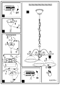 Manuale Eglo 91005 Lampada