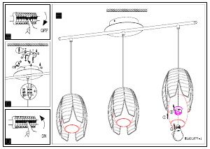 Mode d’emploi Eglo 91012 Lampe