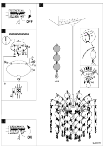 Manuale Eglo 91046 Lampada