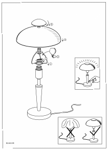 Manuale Eglo 91238 Lampada