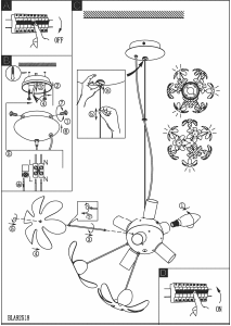 Brugsanvisning Eglo 92518 Lampe