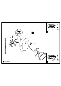 Mode d’emploi Eglo 92595 Lampe