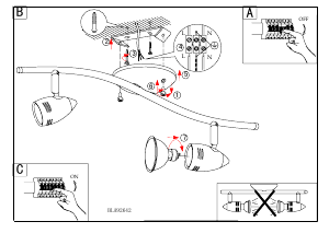 说明书 Eglo 92642 灯