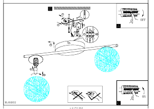 Návod Eglo 92652 Svietidlo