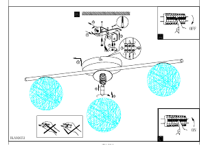 Návod Eglo 92653 Svietidlo