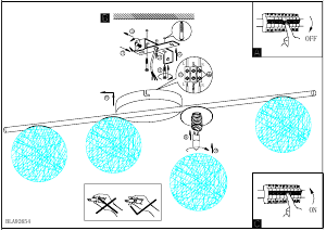 Bedienungsanleitung Eglo 92654 Leuchte