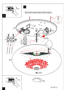 Bedienungsanleitung Eglo 92712 Leuchte