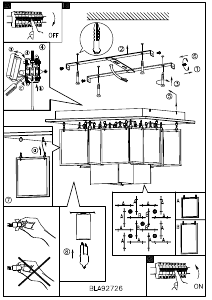 Manuale Eglo 92726 Lampada