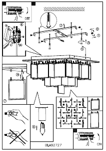 Manuale Eglo 92727 Lampada