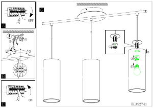 Handleiding Eglo 92741 Lamp
