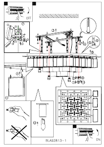 Manual Eglo 92813 Lampă