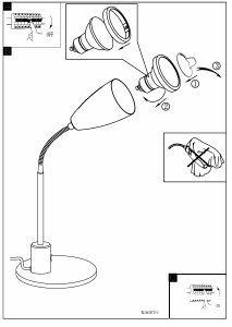 Mode d’emploi Eglo 92872 Lampe