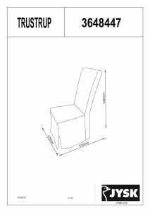 Manuale JYSK Trustrup Sedia