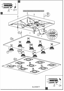 Manual de uso Eglo 92877 Lámpara