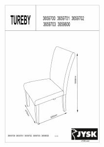 Manuale JYSK Tureby Sedia