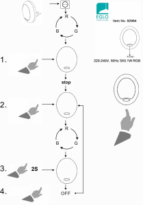 Mode d’emploi Eglo 92964 Lampe