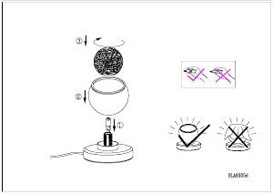 Manuale Eglo 93058 Lampada