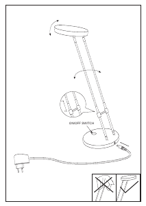 Manual de uso Eglo 93077 Lámpara