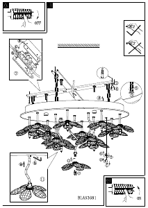 Manuale Eglo 93081 Lampada