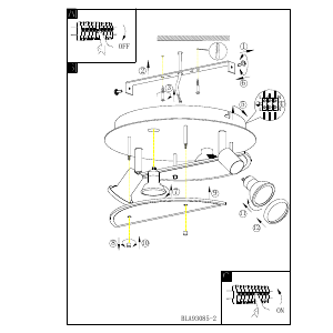 Mode d’emploi Eglo 93085 Lampe