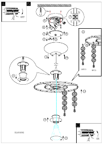 Mode d’emploi Eglo 93092 Lampe