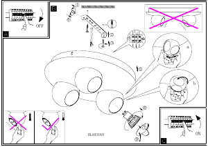 Manual Eglo 93169 Lampă