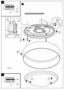 Manual Eglo 93392 Lampă