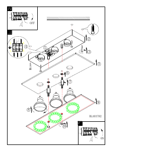 Mode d’emploi Eglo 93782 Lampe