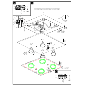 Manuale Eglo 93783 Lampada