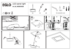 Посібник Eglo 94068 Лампа