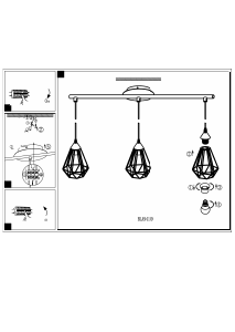 Manuale Eglo 94195 Lampada