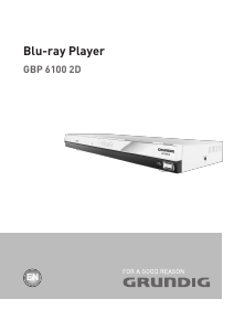 Bedienungsanleitung Grundig GBP 6100 2D Blu-ray player